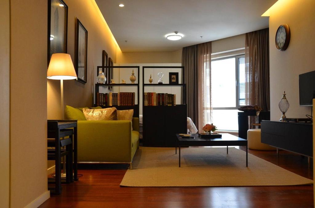 Jiu Du Hui Serviced Apartment Pekin Dış mekan fotoğraf