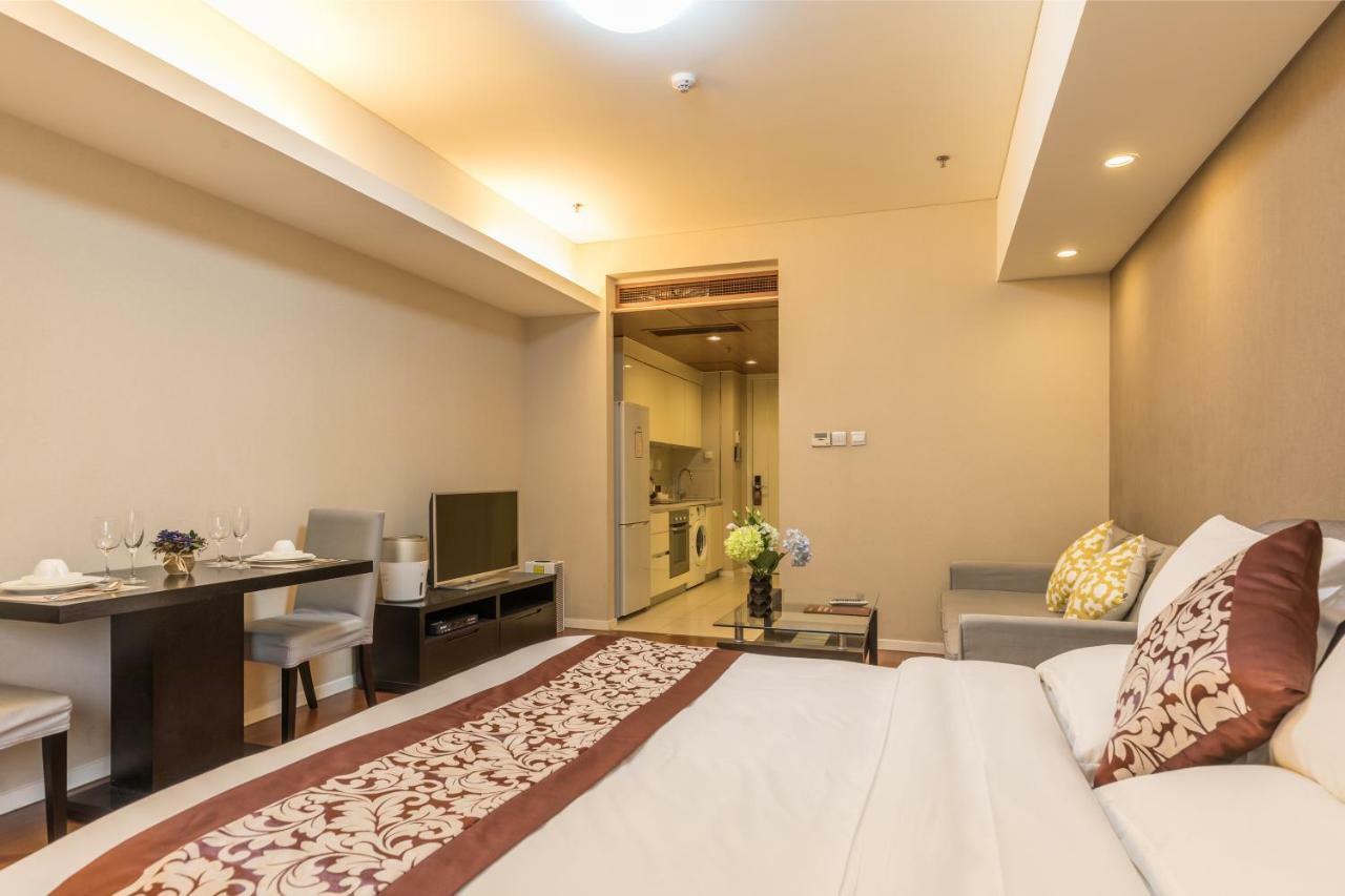 Jiu Du Hui Serviced Apartment Pekin Dış mekan fotoğraf
