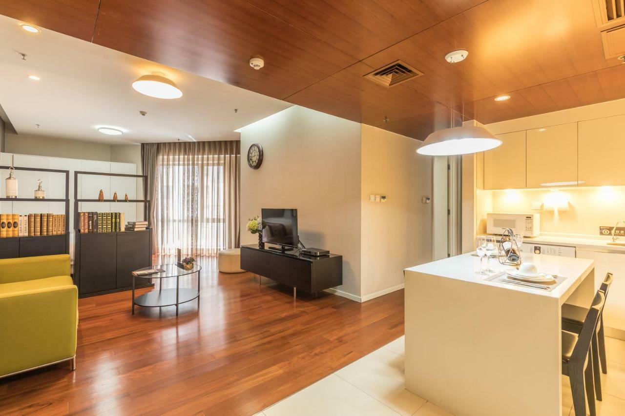 Jiu Du Hui Serviced Apartment Pekin Dış mekan fotoğraf