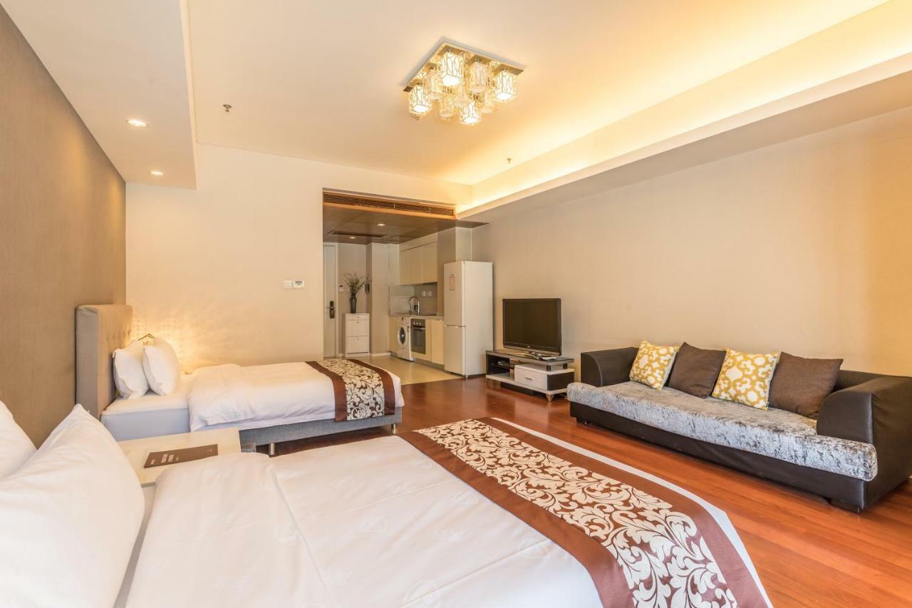 Jiu Du Hui Serviced Apartment Pekin Dış mekan fotoğraf