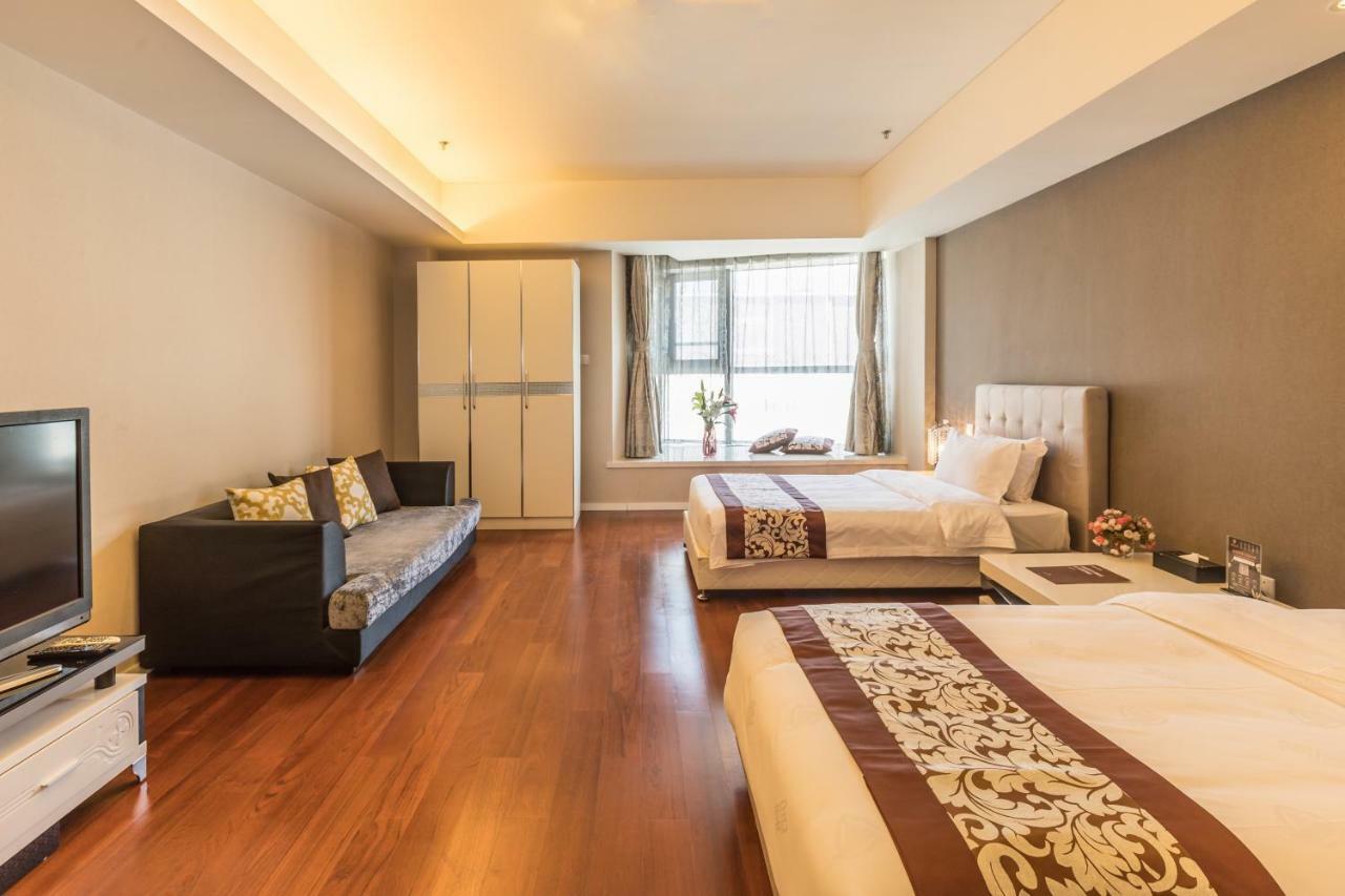 Jiu Du Hui Serviced Apartment Pekin Dış mekan fotoğraf
