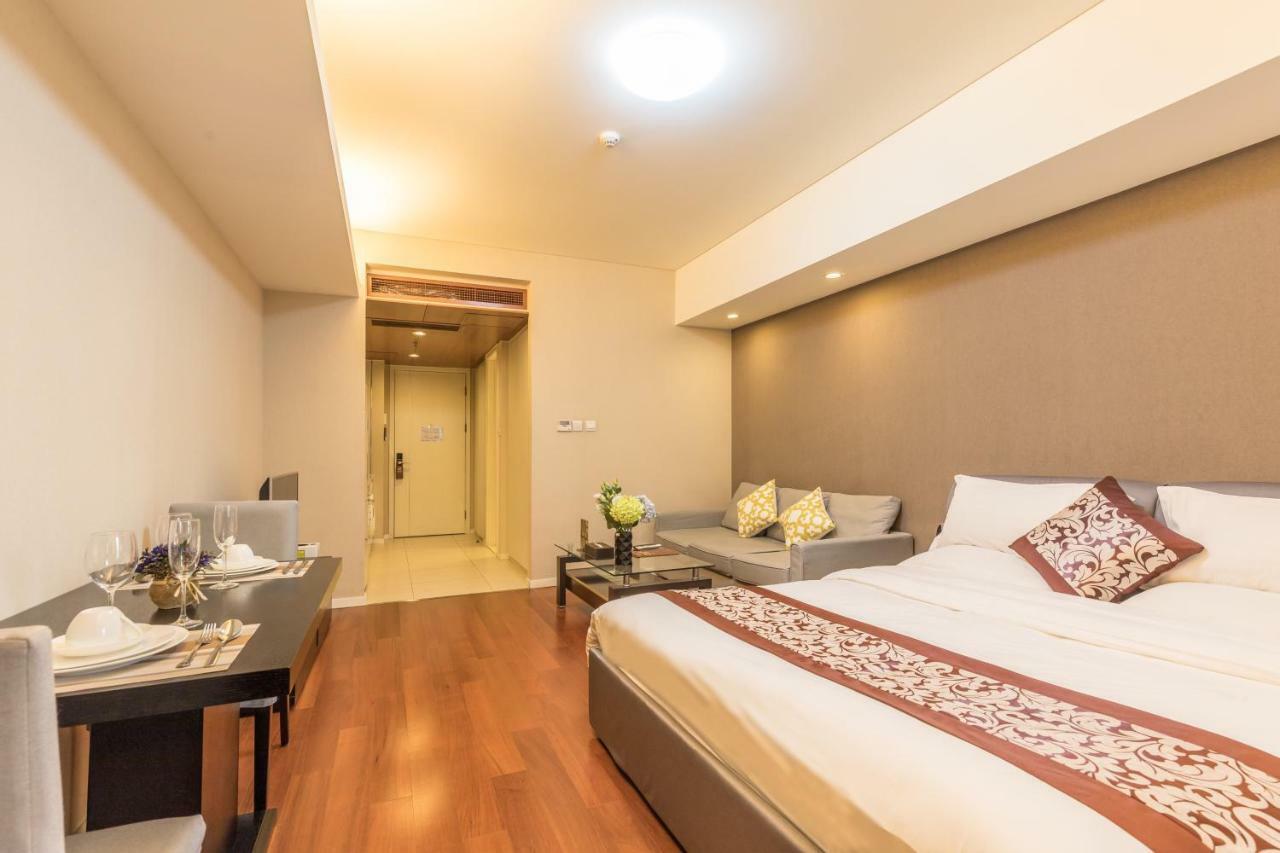 Jiu Du Hui Serviced Apartment Pekin Dış mekan fotoğraf