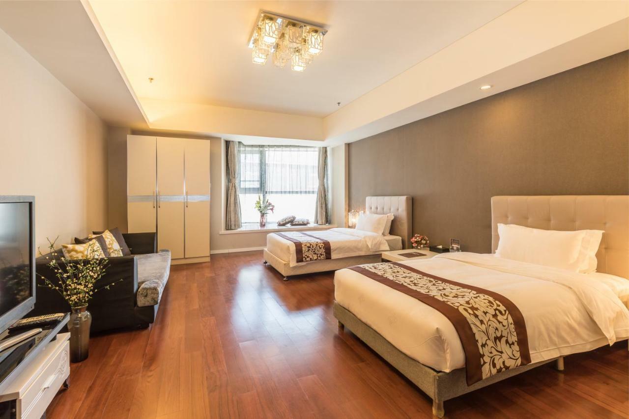 Jiu Du Hui Serviced Apartment Pekin Dış mekan fotoğraf