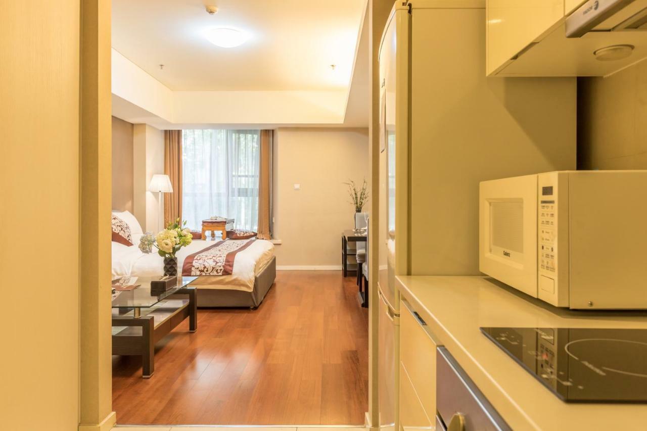 Jiu Du Hui Serviced Apartment Pekin Dış mekan fotoğraf